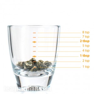 How much is 3 grams of tea?