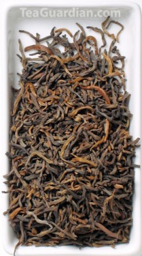 Imperial Golden Tip Pu'er, dark tea