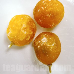 Candied fruit for Chinese New Year tea: Kumquat