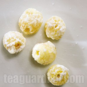 Candied fruit for Chinese New Year tea: Lotus Seeds