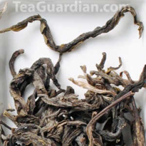 Mengku Shengcha Pu'er, aged dark tea
