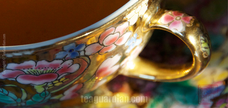 How the teacup works to infuence the taste of tea