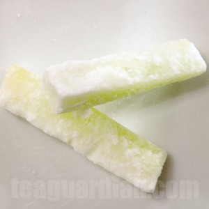 Candied fruit for Chinese New Year tea: Winter Melon