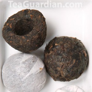 Xia Guan Xiao Tuo, compressed dark tea