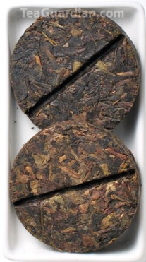 Zang Cha Tablet, dark tea