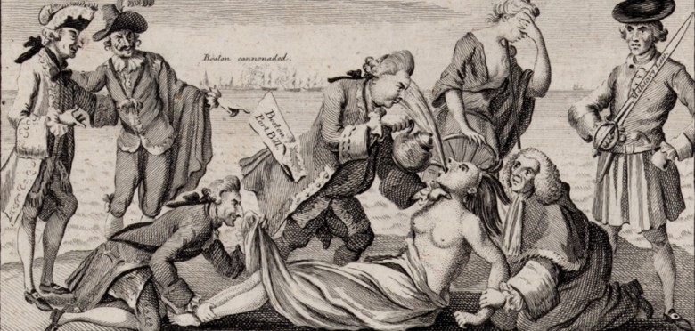 The Able Doctor, or America Swallowing the Bitter Draught