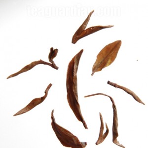 infused leaves of xiaozhong varieties: Bailin Xiaozhong