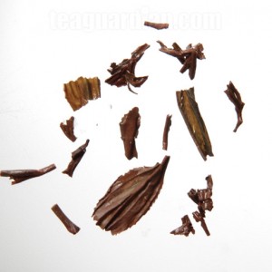 infused leaves of xiaozhong varieties: A commercial grade smoked