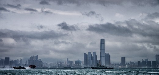 Storms over Hong Kong