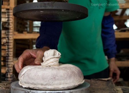 Puer compression table