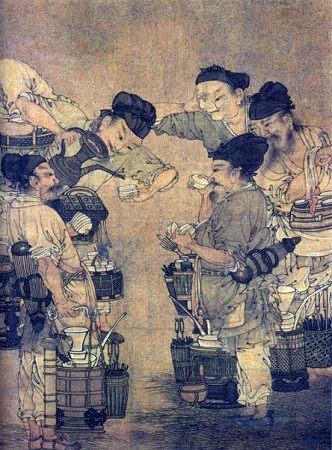 Competition at the Tea Market 茗圓賭市圖
