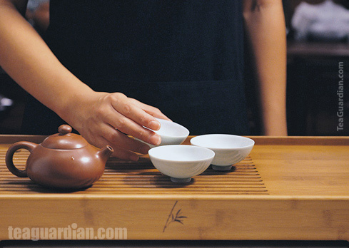 Gongfu Infusion Fundamental Steps: Set cups