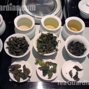 A student's effort in one of the tea class