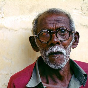 Retired Sri Lankan tea worker