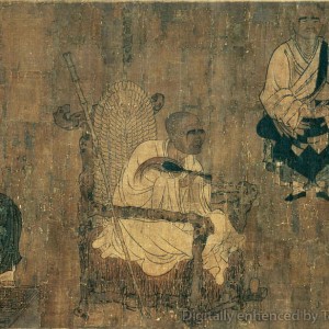 Xiaoyi Swindling for the Lanting Scroll 蕭翼賺蘭亭圖