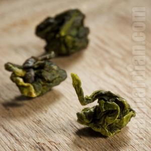Dry leaves of bead shape oolong: Tieguanyin