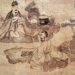 Tea Tasting ( Detail ) 品茗圖 ( 局部 )