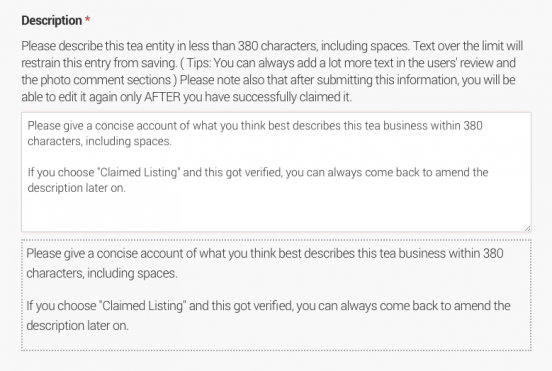 Write a short description of the entry